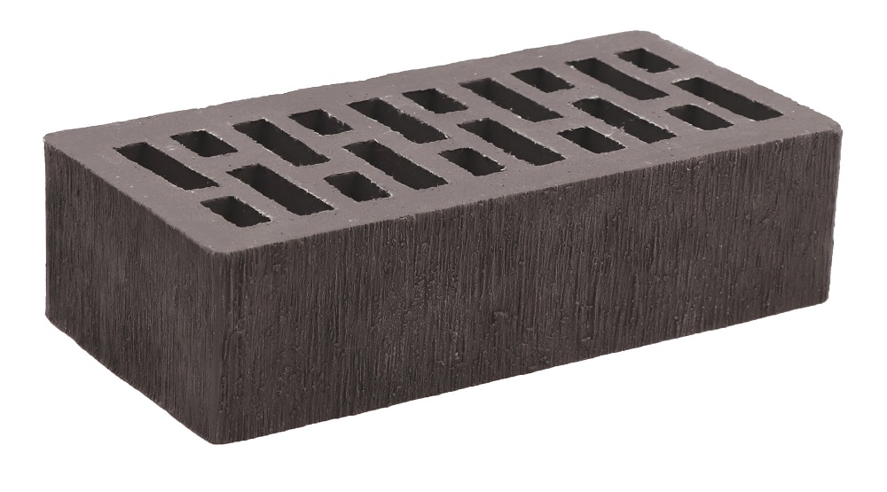 Кирпич облицовочный графит одинарный тростник М-200  Липецк – 1