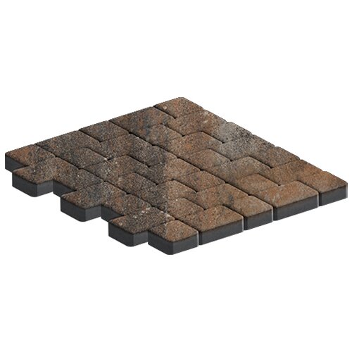 Изображение тротуарная плитка steinrus инсбрук альт дуо colormix рей, гладкая, 40 мм