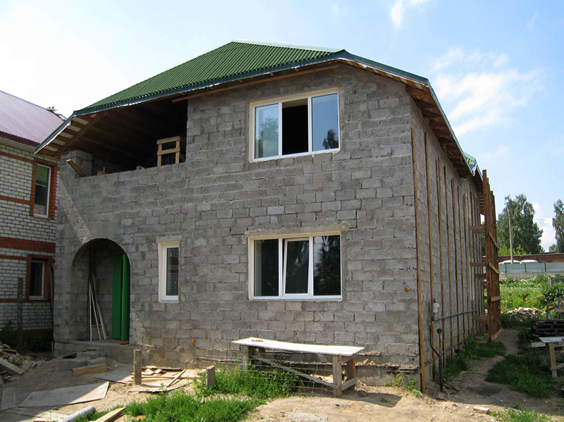 Изображение блок керамзитобетонный стеновой д1150 7-ми пустотные скц-1рг 390x188x190 honik
