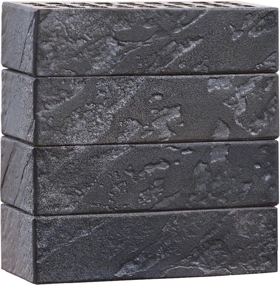 Кирпич облицовочный Байкал Сумрак одинарный VOLGABRICK – 1