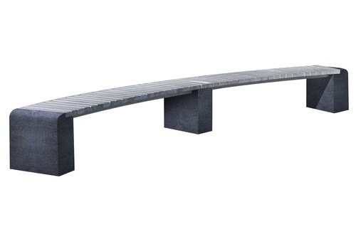 Изображение лавка steinrus new city arc plus, габбро, glance