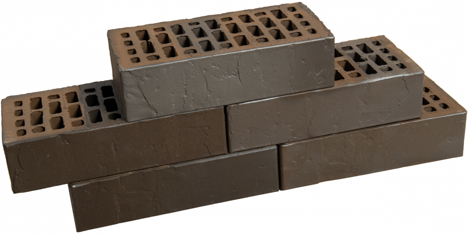 Кирпич облицовочный Браер кладка НУАР одинарный терра М-150 Браер – 1