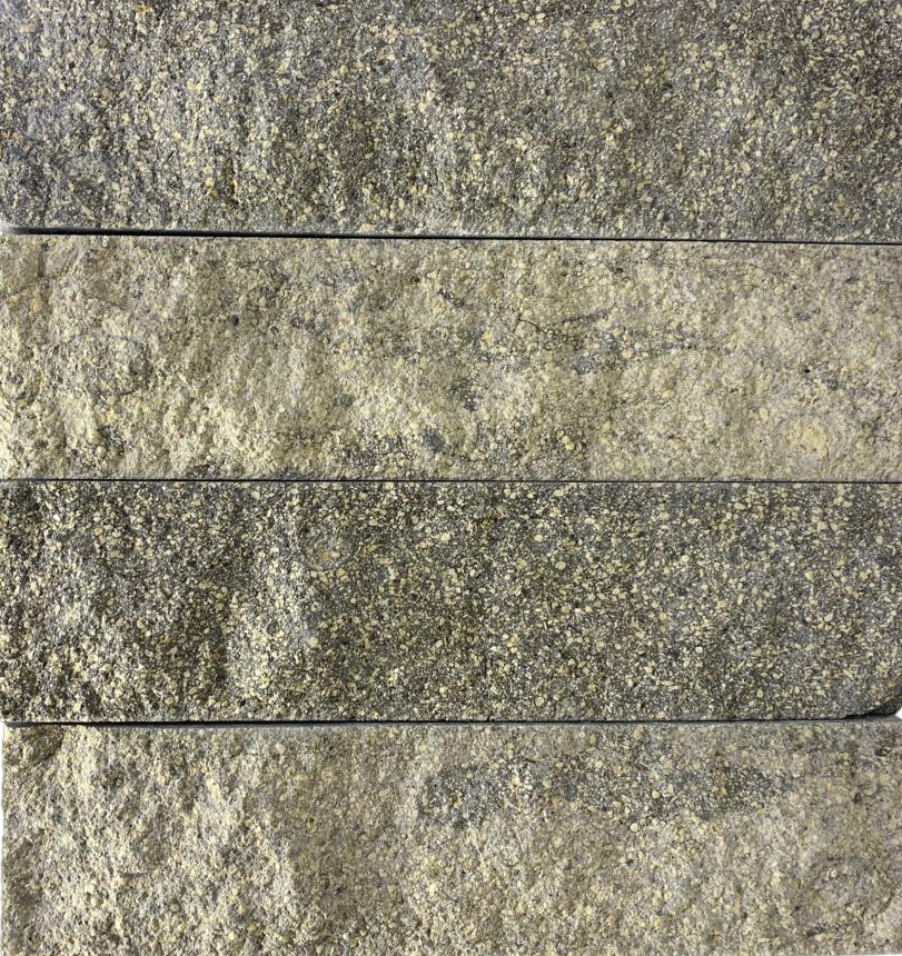 Кирпич гиперпрессованный одинарный Черный Авантюрин рустированный угол СПК – 1