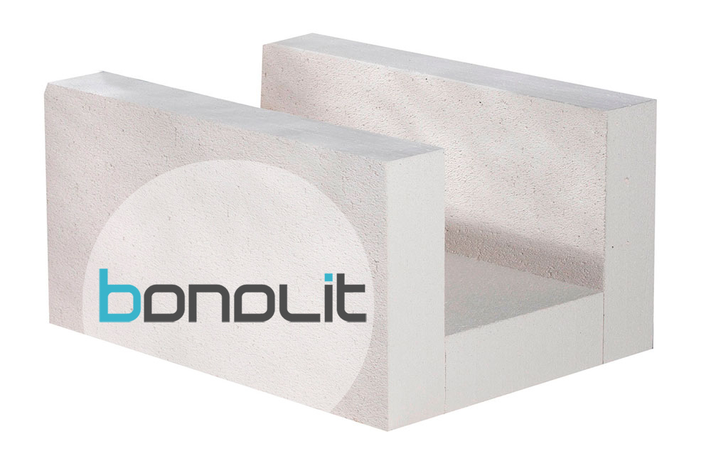 Изображение блок газосиликатный u-образные д500 625х200х300 bonolit