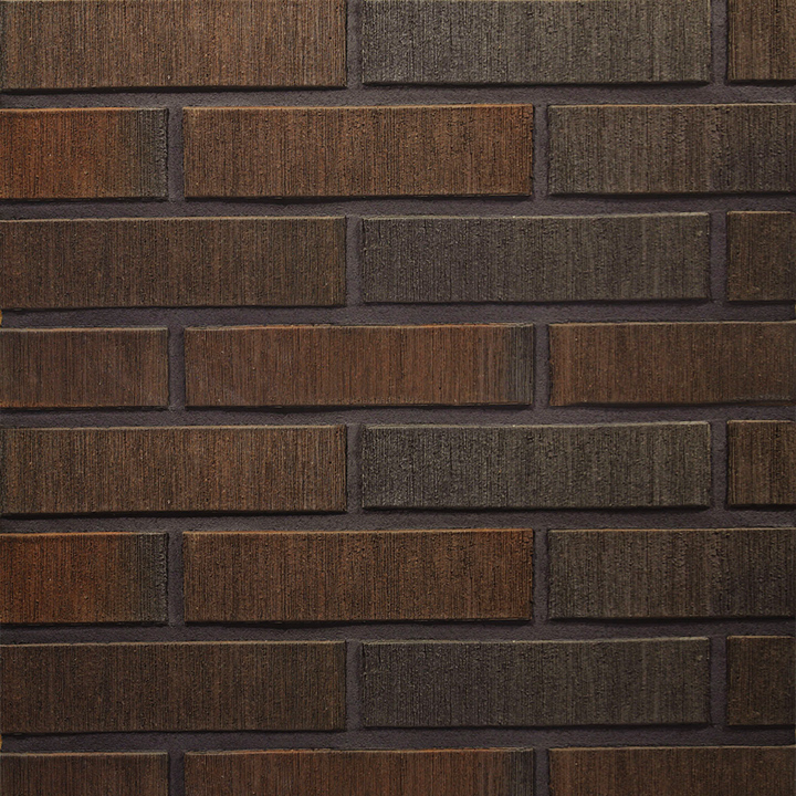 Кирпич облицовочный керамический Terca (Wienerberger) TERRA flame шероховатый щелевой 250х85х65 – 1