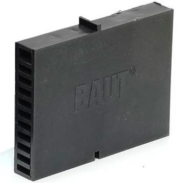 Изображение вентиляционно-осушающая коробочка baut чёрная 80х60х10