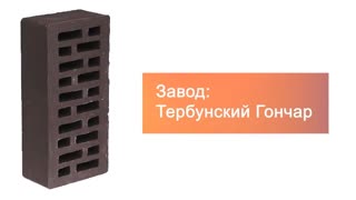 Кирпич клинкерный Черный камень одинарный гладкий М-300 – 8