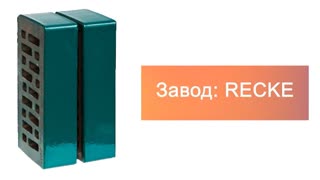Кирпич облицовочный одинарный 5-28-00-0-00 Glanz RECKE М200 – 16