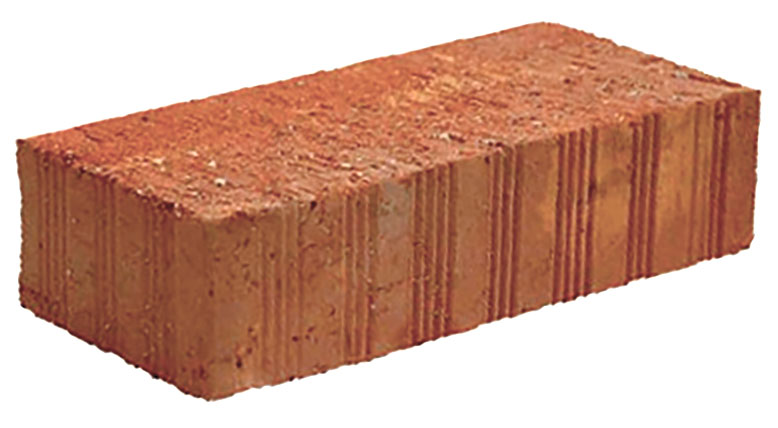 Кирпич строительный полнотелый одинарный М-100 рифленый Советский завод – 1