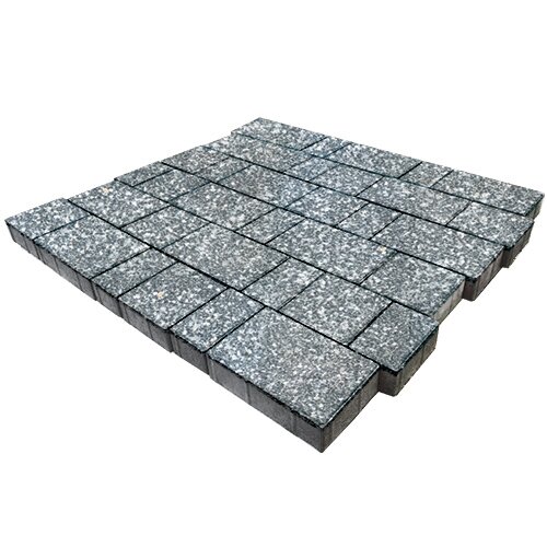 Изображение тротуарная плитка steinrus новый город рид селигер, backwash, 80 мм