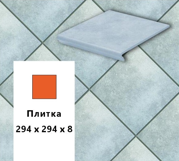 Изображение клинкерная напольная плитка  euramic cavar e 544 chiaro 294х294х8 