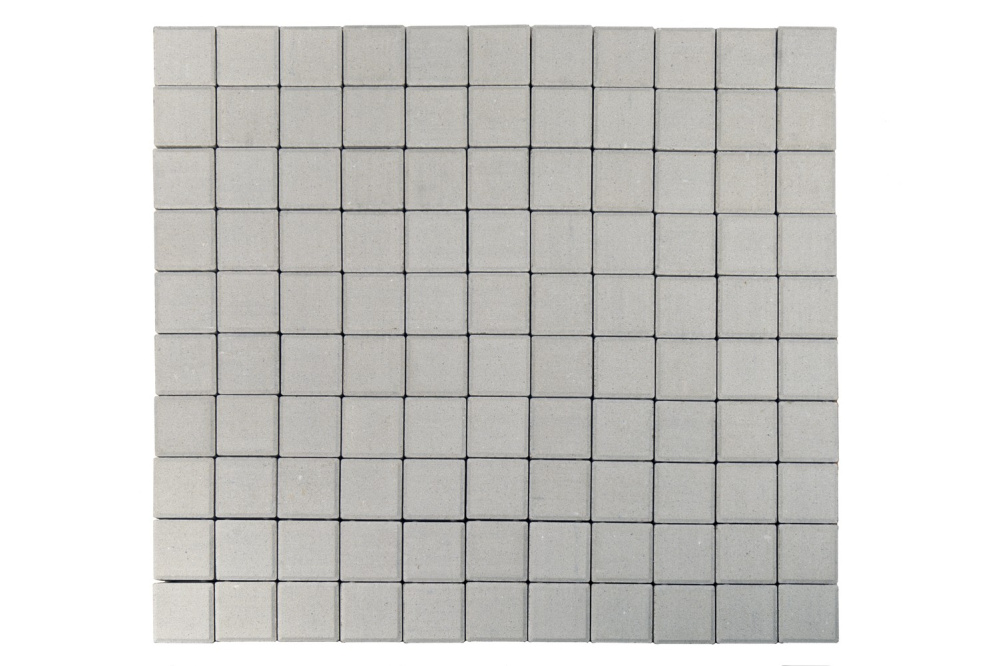 Тротуарная плитка Лувр 200х200х60 белый – 1