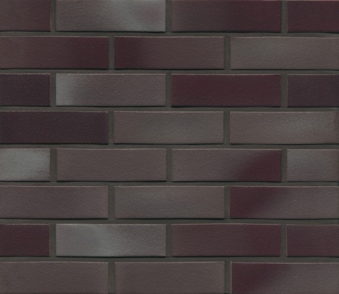Изображение плитка фасадная клинкерная feldhaus klinker r384df14 ferrum liso гладкая, 240x52x14