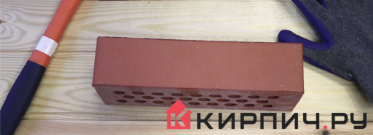 Кирпич облицовочный керамический Terca (Wienerberger) RED flame гладкий 250х85х65  – 5