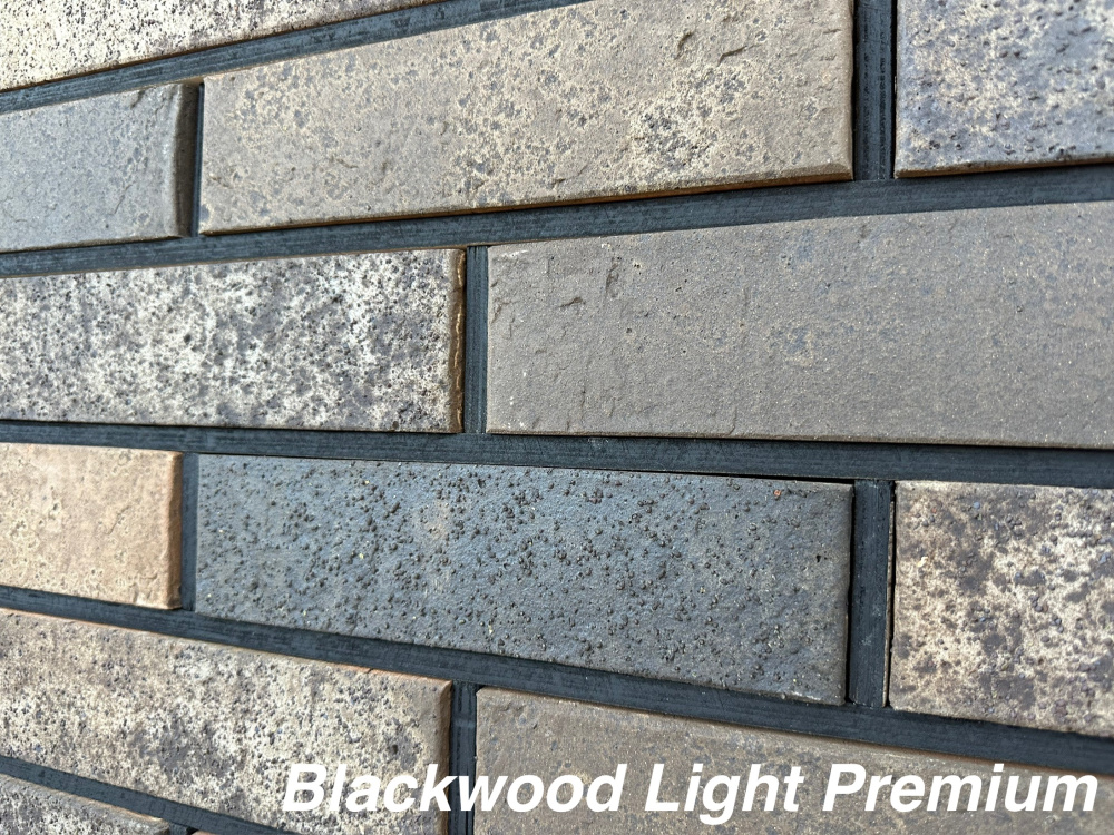 Изображение кирпич облицовочный blackwood light premium одинарный красная гвардия