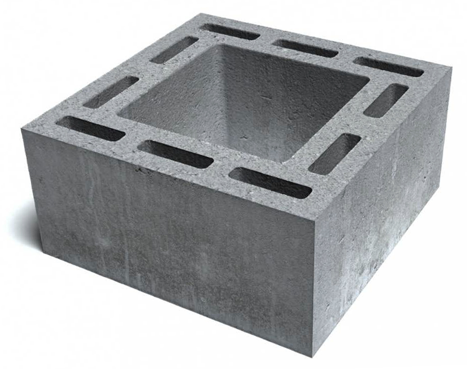 Блок для дымохода 390х188х390мм – 1