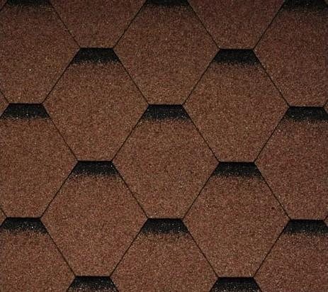 Гибкая черепица Icopal Icopal Tema натурально-коричневый – 1