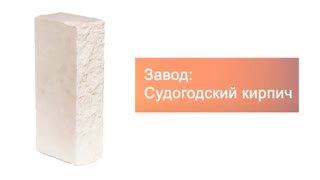 Кирпич гиперпрессованный одинарный М-250 белый мрамор рустированный ложок  – 4