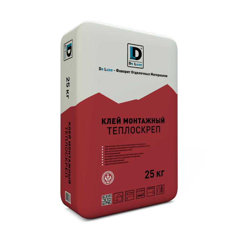 Клей для теплоизоляции Bergauf Isofix 25 кг  – 1