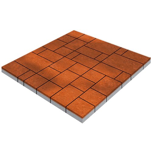 Изображение тротуарная плитка steinrus инсбрук альпен colormix брук, гладкая, 60 мм