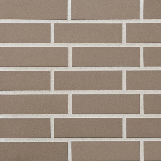 Плитка фасадная клинкерная Stroeher KERAVETTE CHROMATIC и FLAME 230 grau гладкая NF11, 240x71x11  – 1