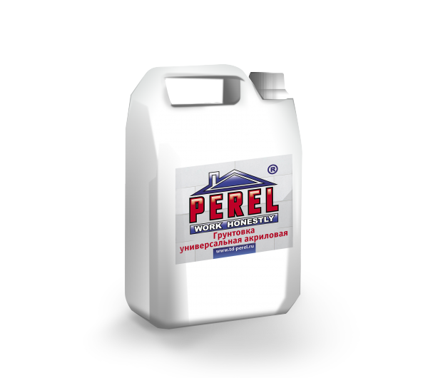 СТАРАЯ Грунтовка Perel универсальная акриловая 10 л – 1