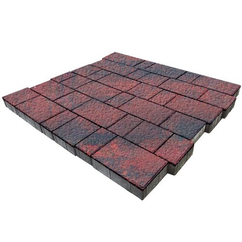Изображение тротуарная плитка steinrus старый город берн colormix рейнир, old-age, 60 мм
