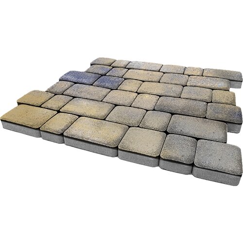 Изображение тротуарная плитка steinrus инсбрук альт colormix сиена, гладкая, 40 мм