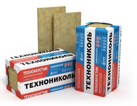 Изображение минераловатная плита технониколь техноакустик 41 кг/м3 1200х600х100 мм