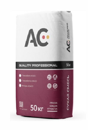 Изображение пескобетон «quality professional» м-300, 50кг