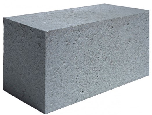Блоки керамзитобетонные стеновые Д1580-1600 полнотелые 390х190х190  – 1