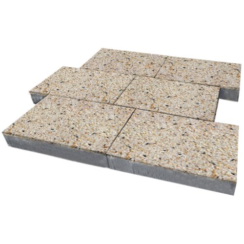 Тротуарная плитка Steinrus Парк Плейс Грейзен, Glance, 80 мм – 1