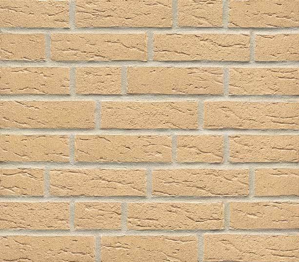 Изображение кирпич клинкерный feldhaus klinker "sintra crema k692nf" ручная формовка 240х115х71 