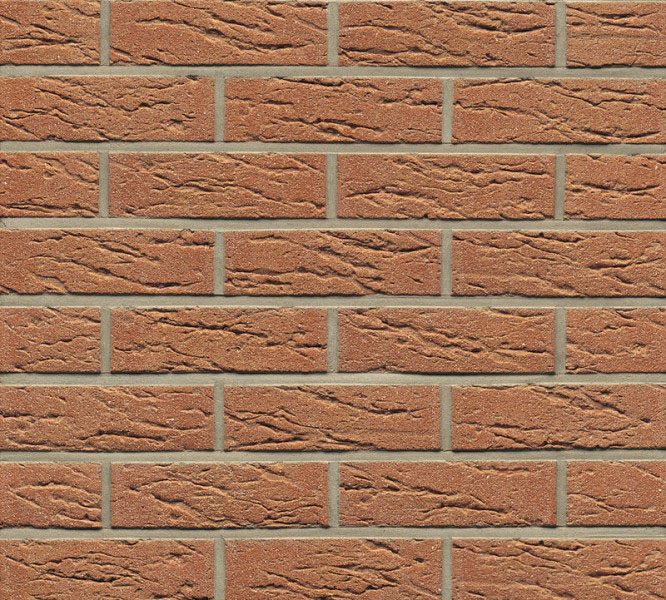 Изображение плитка фасадная клинкерная feldhaus klinker r214df9 вronze mana с посыпкой, 240x52x9 