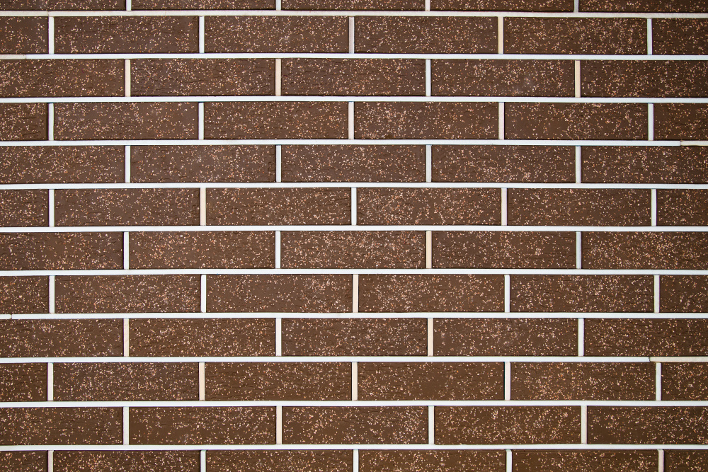 Изображение плитка фасадная керамическая керма премиум brown granite 250х65х10