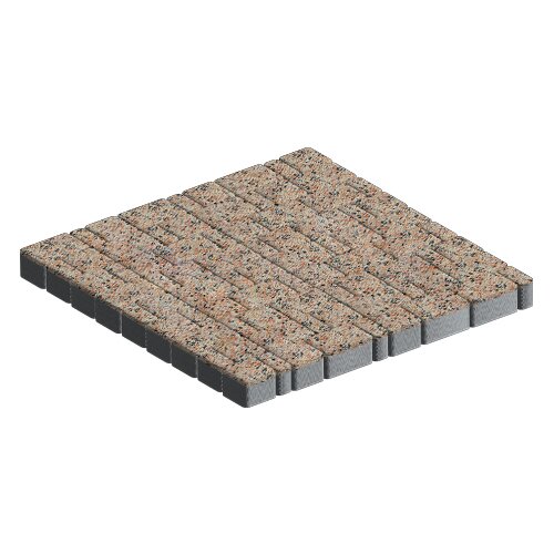 Изображение тротуарная плитка steinrus инсбрук альт нео, корунд, backwash, 60 мм