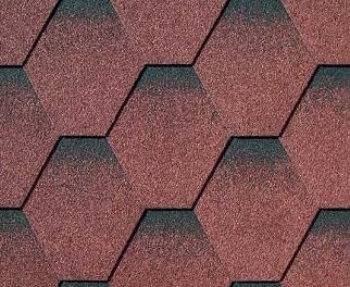 Гибкая черепица Katepal Katepal Катрилли осенний красный – 1