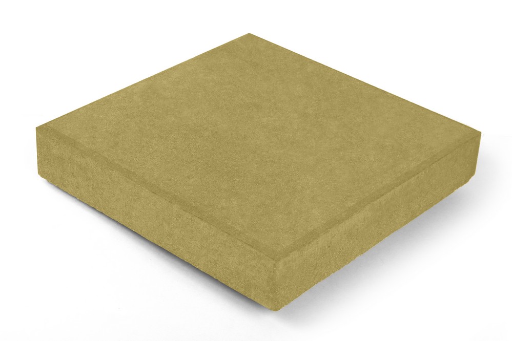 Тротуарная плитка гладкая 300х300х50 жёлтый п/п сц – 1