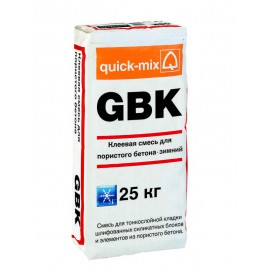 Изображение клей для блоков gbk зимняя quick-mix 25 кг