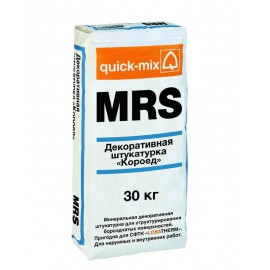 Изображение штукатурка декоративная quick-mix короед 30 кг