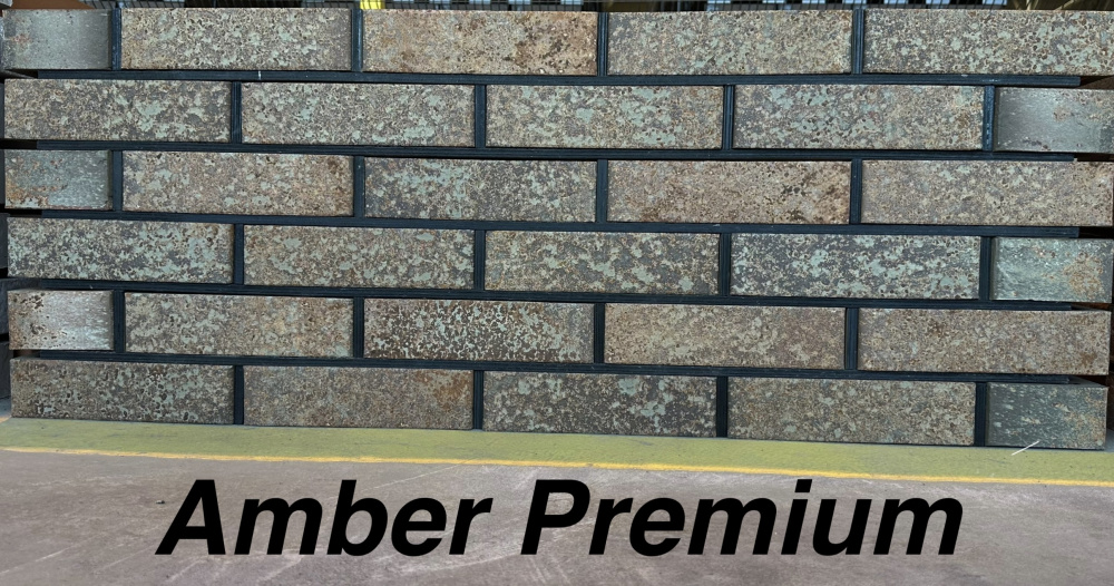 Изображение кирпич облицовочный amber premium одинарный красная гвардия