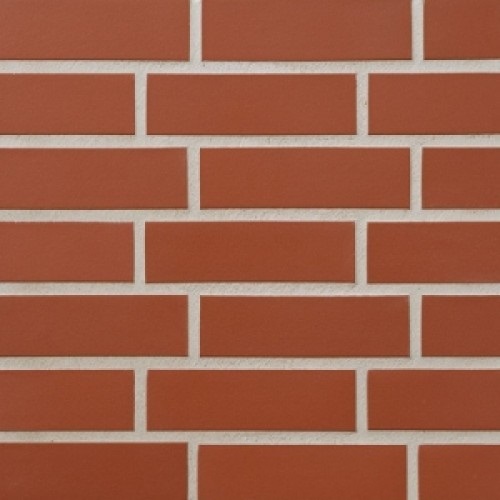 Плитка фасадная клинкерная Stroeher KERAVETTE CHROMATIC и FLAME E 361 naturrot  гладкая неглазурованная NF11, 240x71x11  – 1