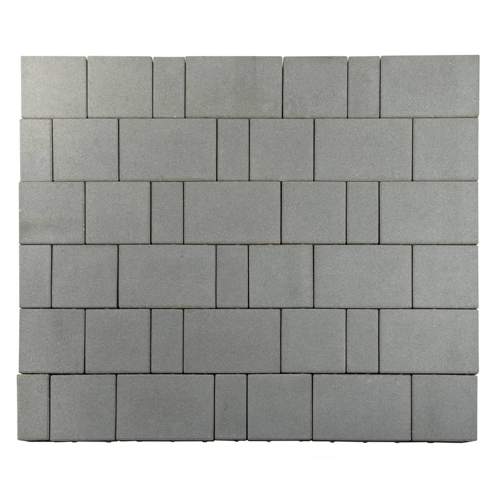 Тротуарная плитка 342 МЗ Серия "Старый город" 260/160*160/160*160/100*80 Серый – 1