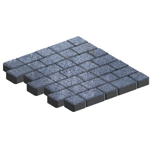 Изображение тротуарная плитка steinrus инсбрук альт дуо байкал, backwash, 40 мм