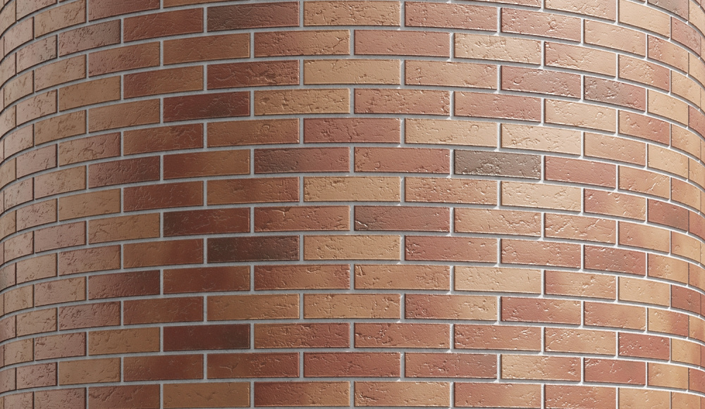 Кирпич облицовочный Бронза Премиум одинарный Красная Гвардия – 1