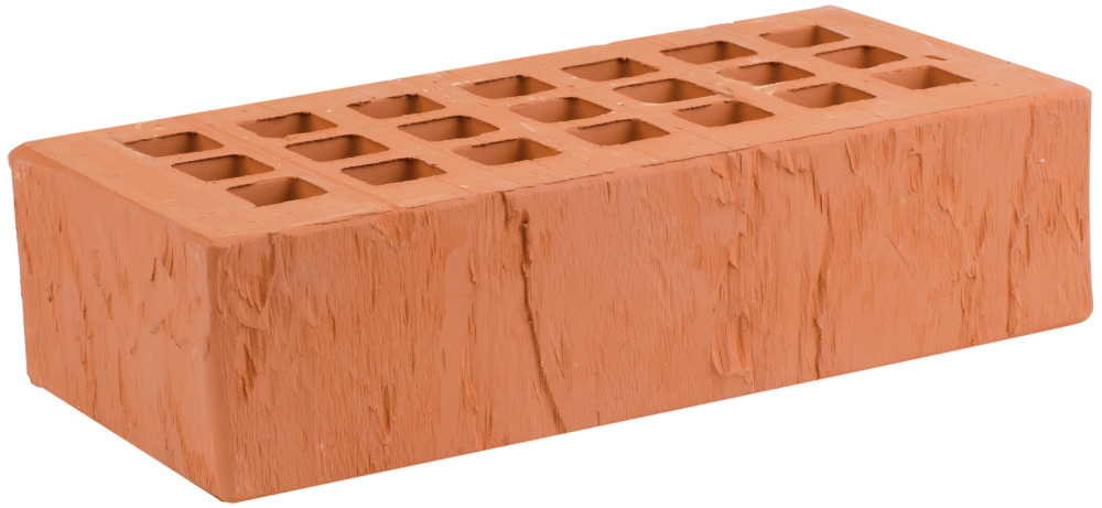 Кирпич облицовочный красный одинарный скала ЖКЗ – 1