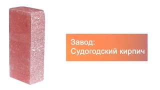 Кирпич гиперпрессованный одинарный М-250 красный рустированный ложок  – 8