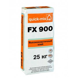 Плиточный клей эластичный  FX 900 Quick-mix 25 кг – 1