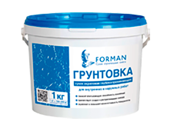 Изображение грунтовка сухая акриловая гр01, 1кг