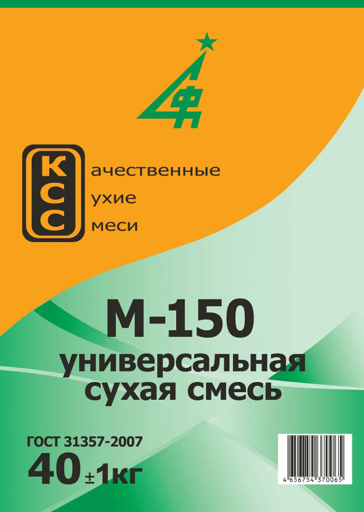 Изображение универсальная смесь ксс м-150 40 кг